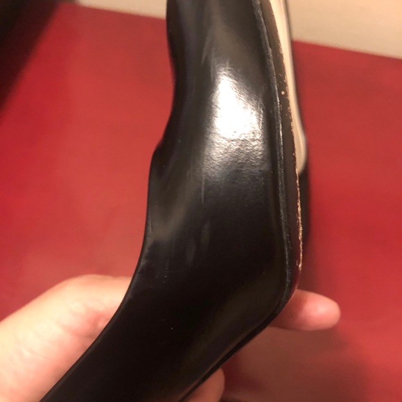 YSL wooden heel black pumps - Picture 5 of 6